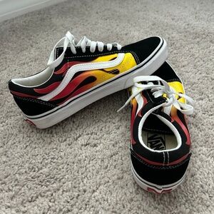 Vans Old Skool Flame Sneakers 👟